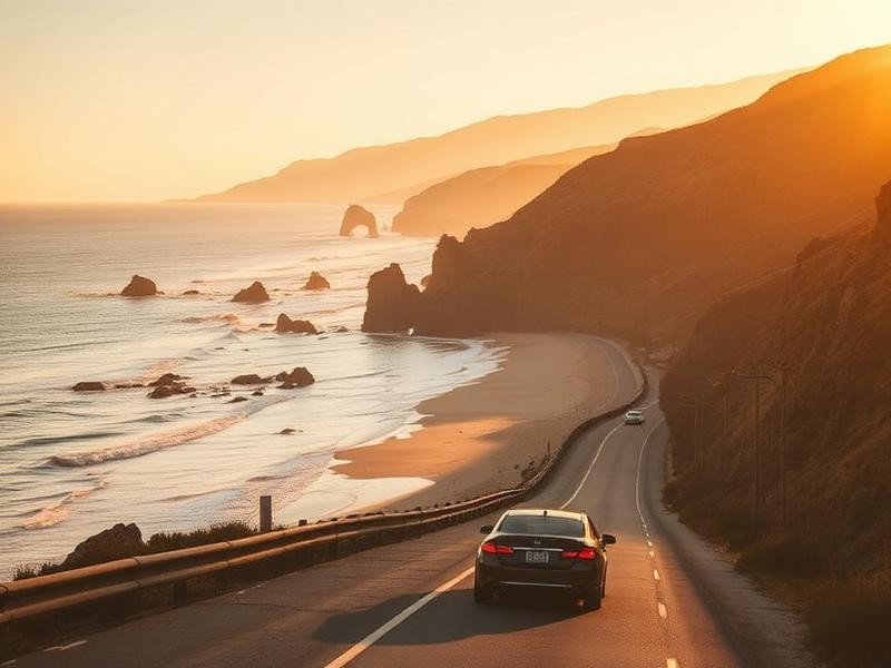 California Coastal Classic - curated itinerary for German-speaking group tours and fly-and-drive packages in USA featuring San Francisco, Monterey Bay, Big Sur