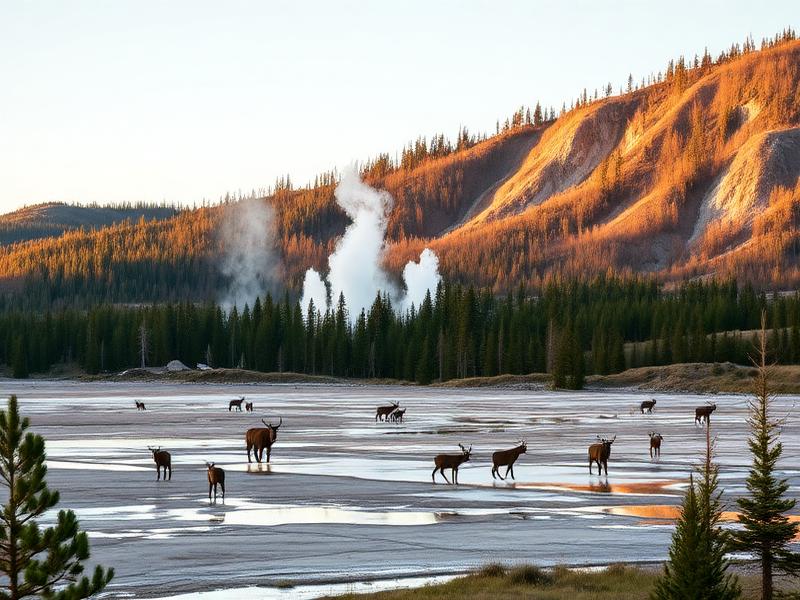 Yellowstone & Grand Teton Adventure - curated itinerary for German-speaking group tours and fly-and-drive packages in USA featuring Yellowstone NP, Grand Teton NP, Jackson Hole